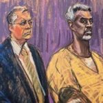 P diddy Court drawings